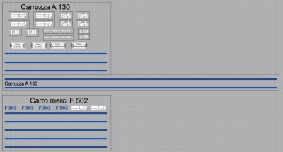 prova delcals CARROZZA A130 E CARRO MERCI F502.jpg